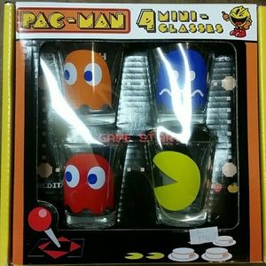 Package man shot glasses set of 4